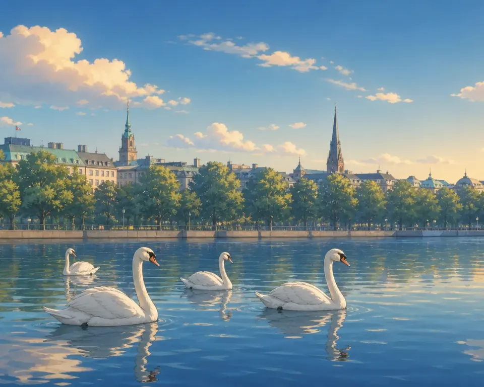 Alsterschwäne Hamburg